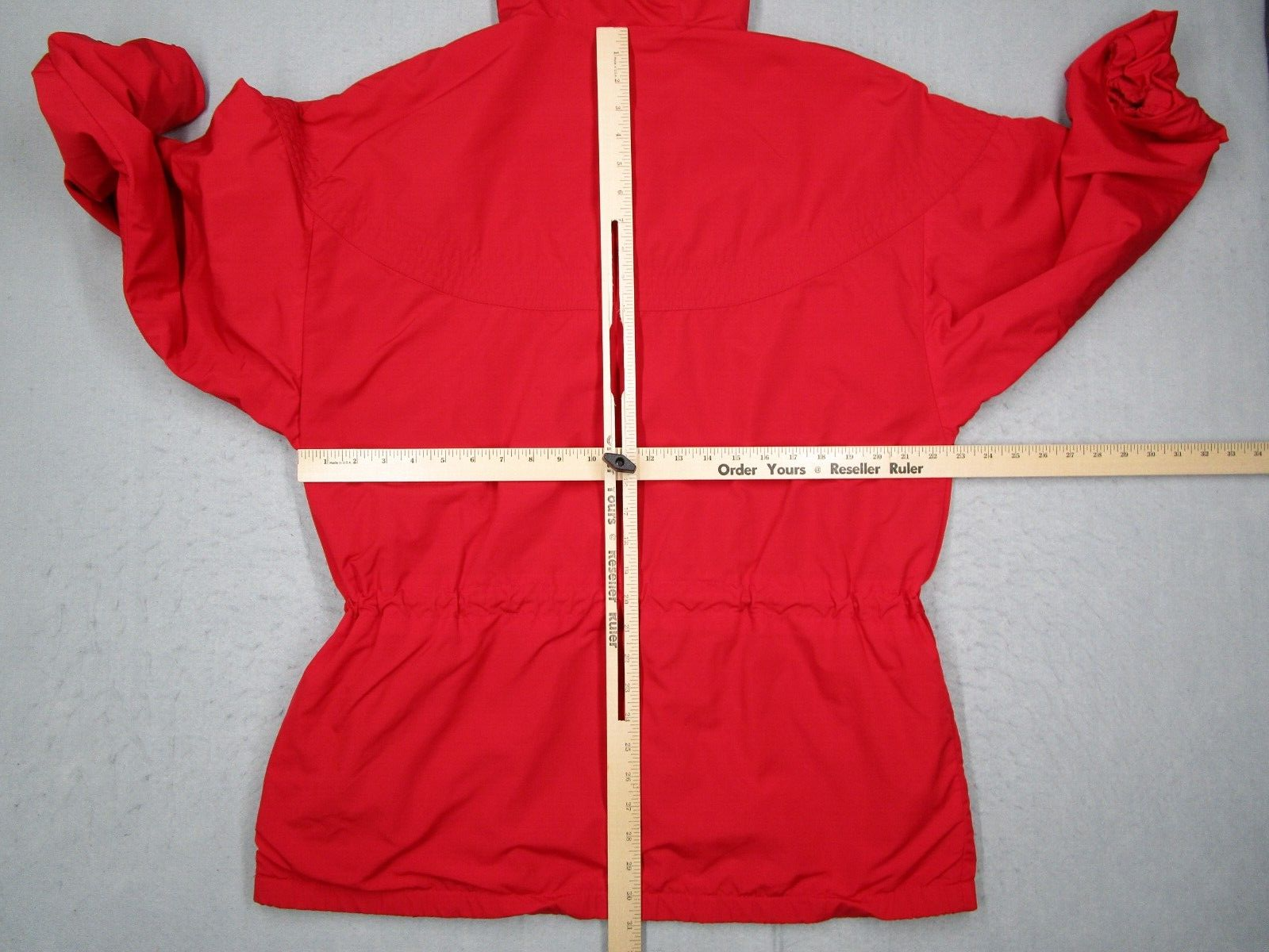 Vintage Roffe Jacket Womens Medium Red 1/4 Zip Eye of The Sky Made in USA Ski
