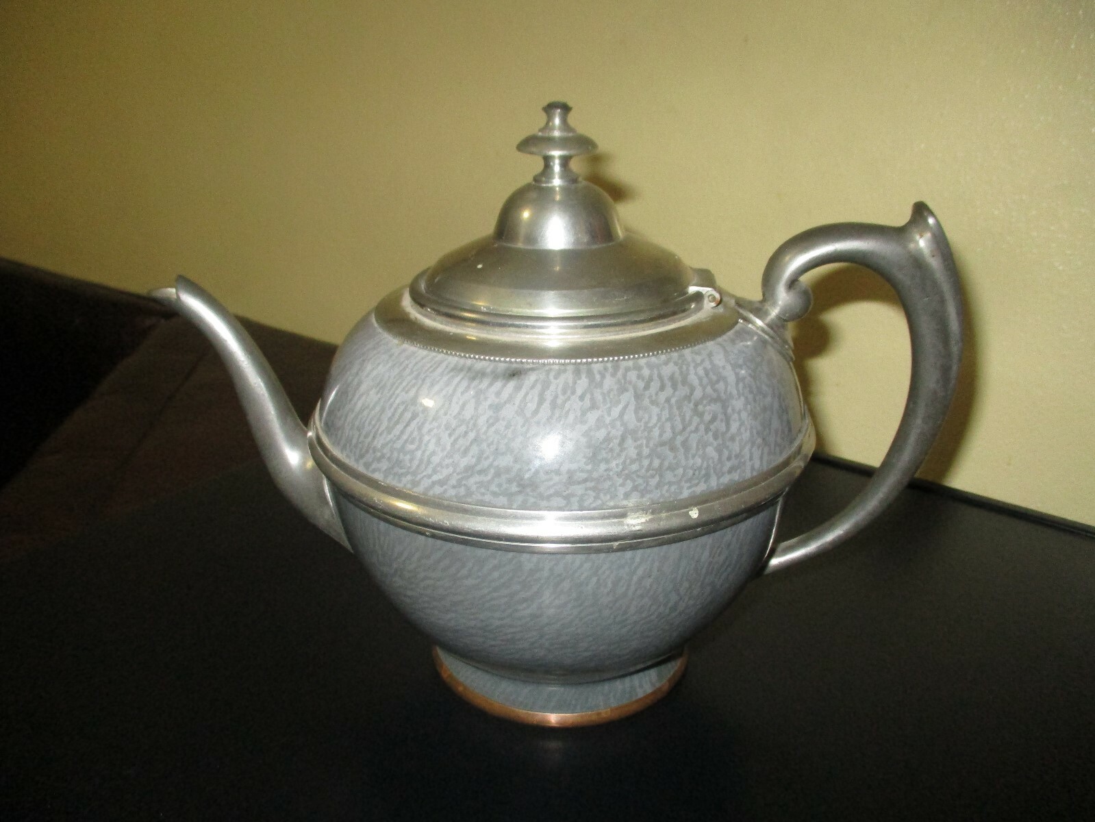 Circa 1900 Graniteware Coffee Pot