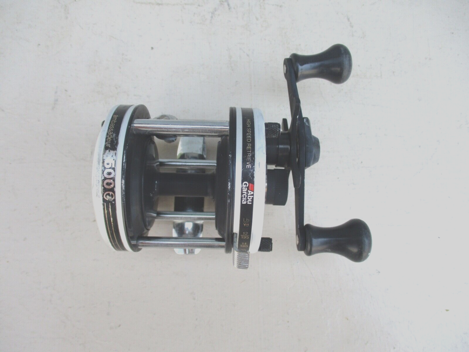 ABU ambassadeur 5500C BIG Ａ ABU Ambassadeur 5500C Synchro 1989 Bait Reel Fishing /AT0334