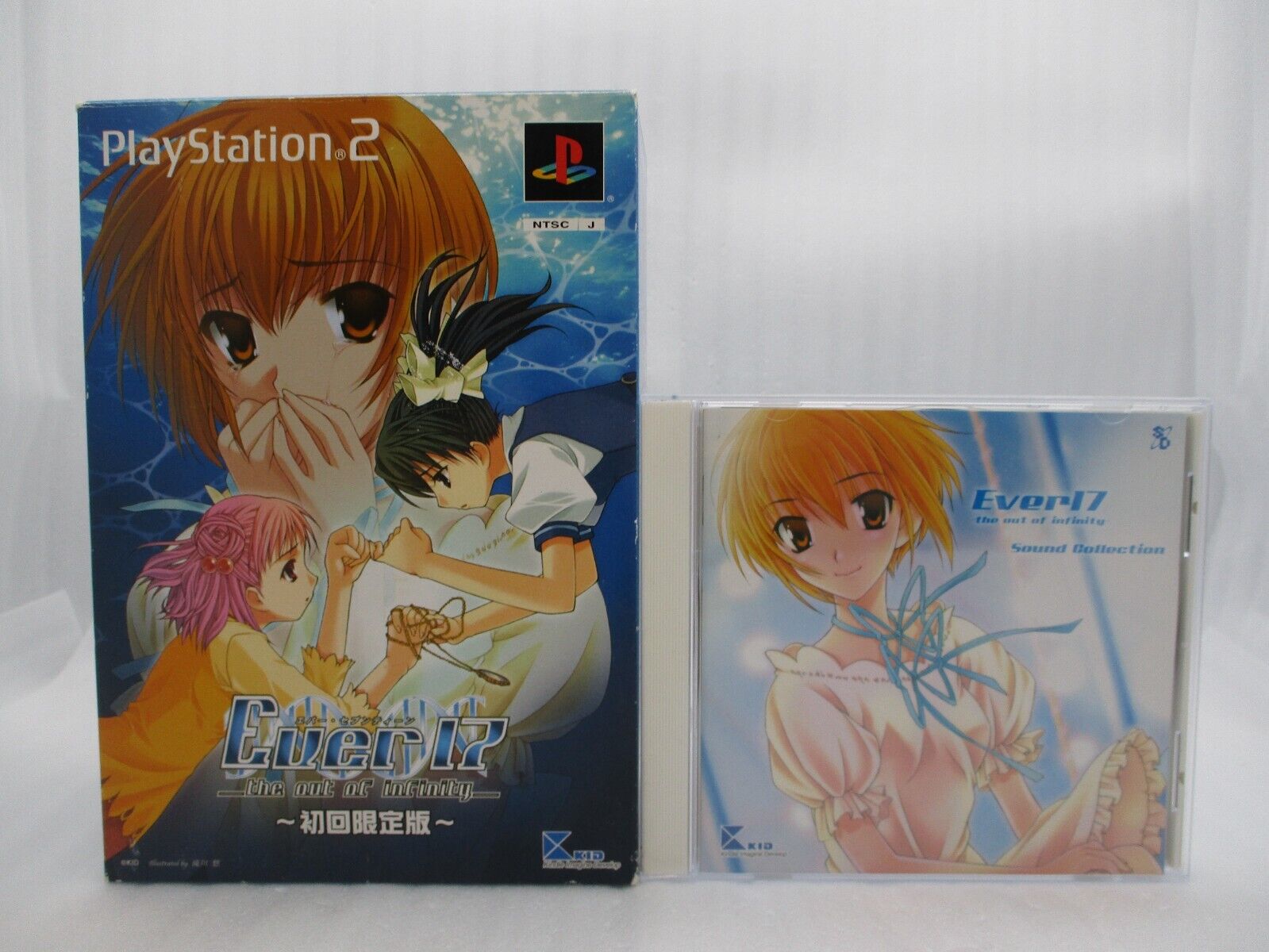 PS2 Ever 17 the out of infinity 1st Limited Edition & Sound PS2 Ever 17 the out of infinity 1st Limited Edition & Sound