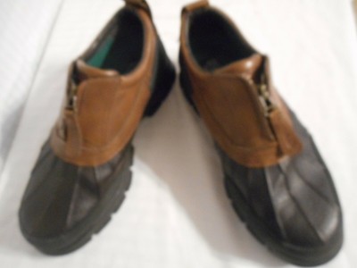 polo kewzip leather boot