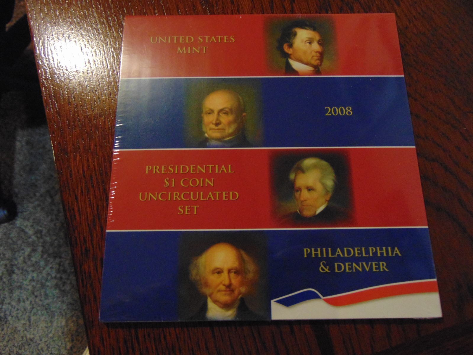 Complete Set 2007 - 2016 Presidential $1 Uncirculated Coin Sets