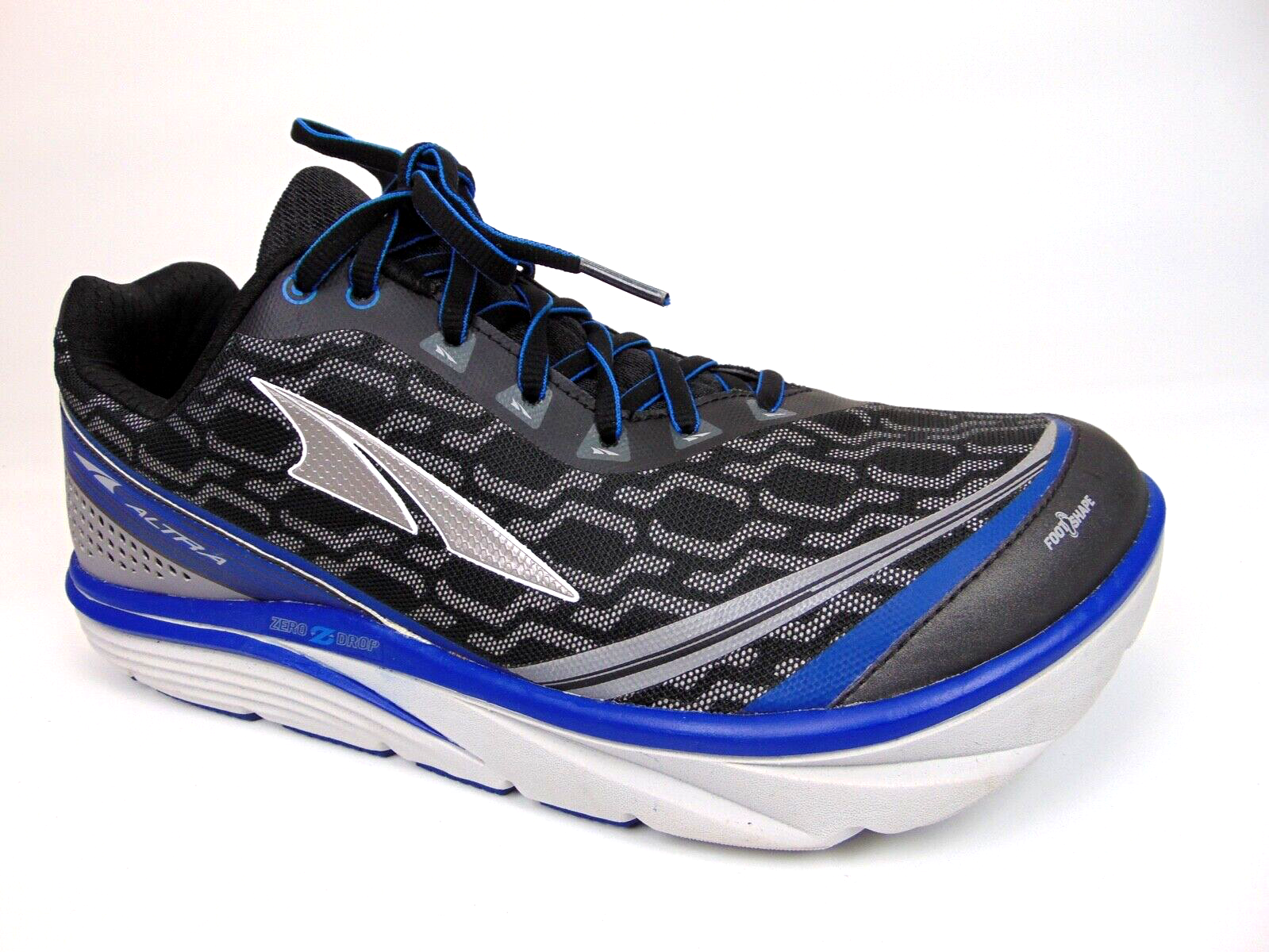 NEW! ALTRA Men's Torin IQ Road Running Athletic Shoes, Size 10.0 Med, Black Blue