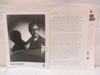 Wally Badarou Press Kit