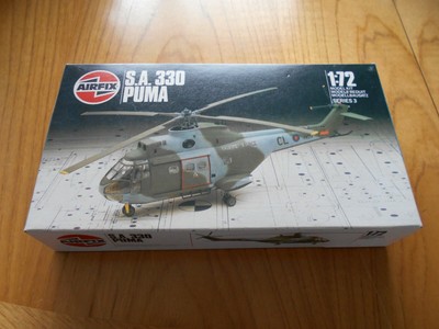 Airfix S.A. 330 PUMA Helicopter 1:72 Series 3 Kit 9 03021 Mint Condition