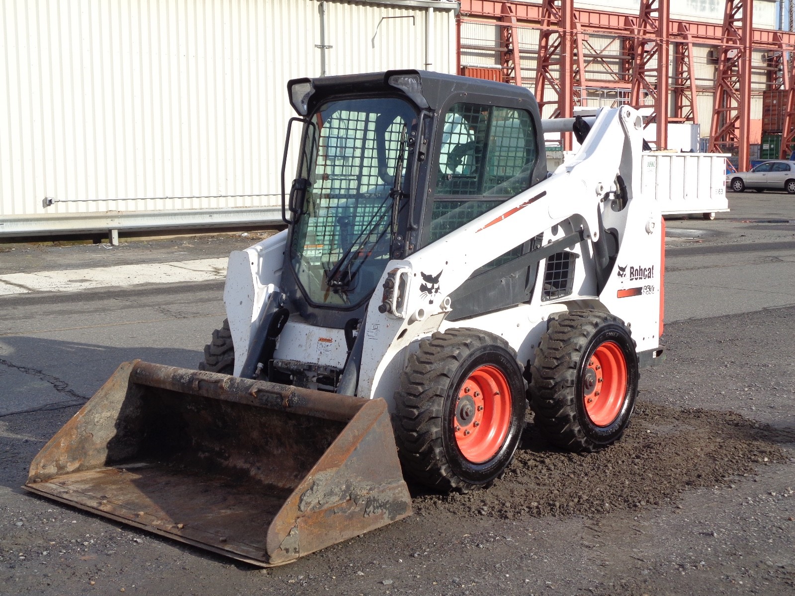 2016 Bobcat S530 Skid Steer Loader  Diesel Enclosed Cab