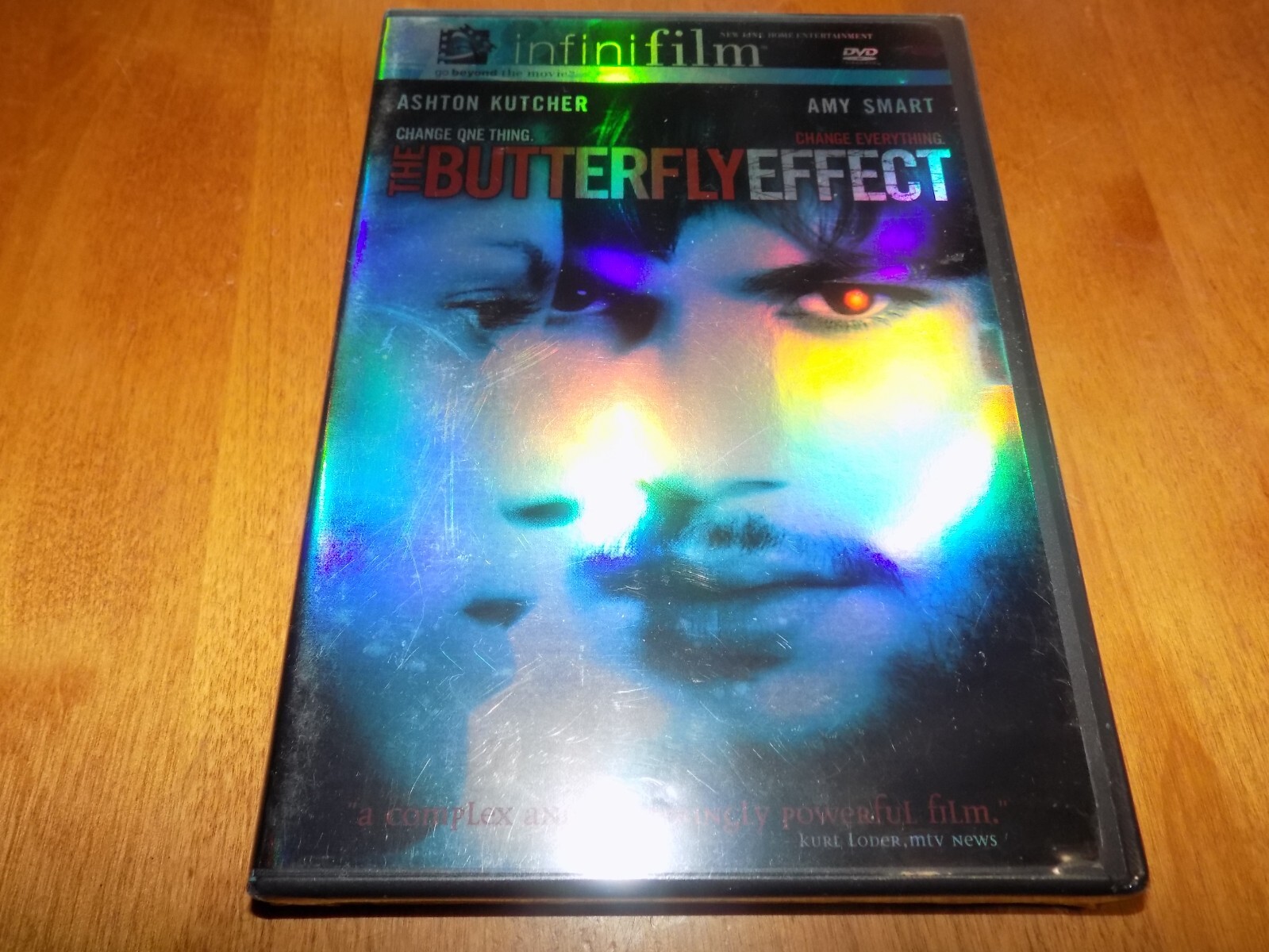THE BUTTERFLY EFFECT ASHTON KUTCHER AMY SMART Thriller