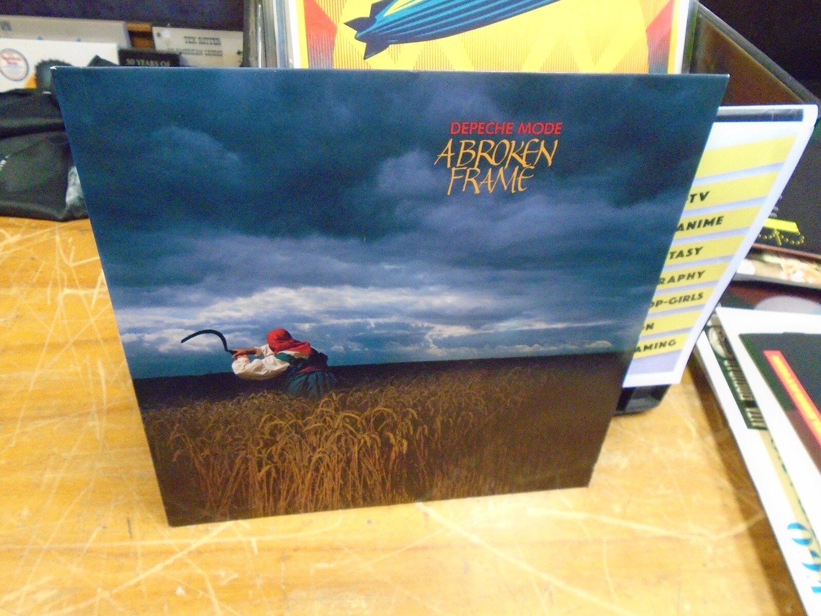 Depeche Mode A Broken Frame LP 1982 Sire Records EX Synth