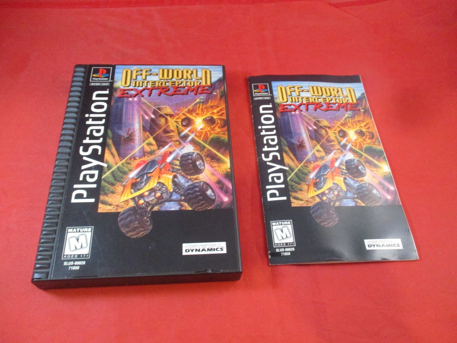(未使用･未開封品)Live at Central Park [DVD] [Import] Off World Interceptor Extreme Playstation 1 PS1 EMPTY Case