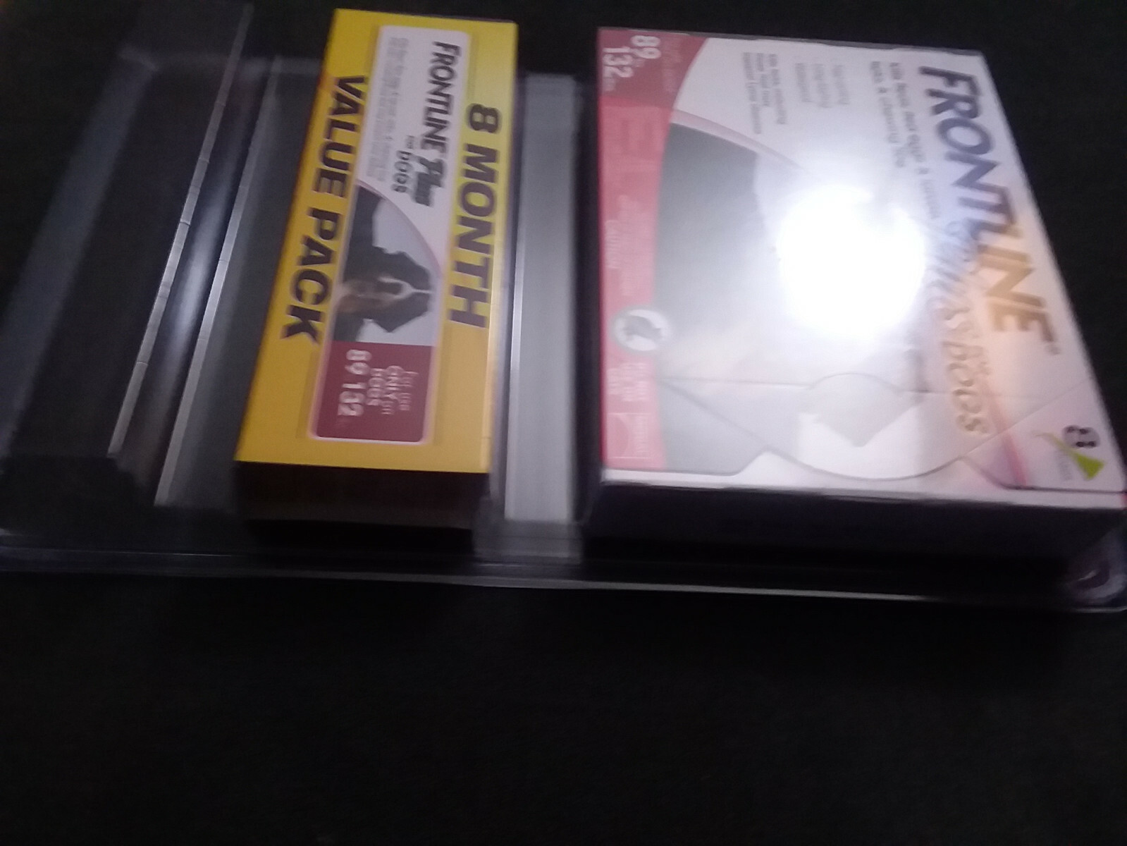 Frontline Plus Flea & Tick Control for XL Dogs 89-132 lbs, 8 Doses Box