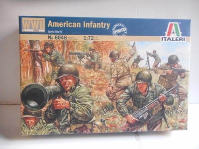 ITALERI 1/72 AMERICAN INFANTRY ART. 6046