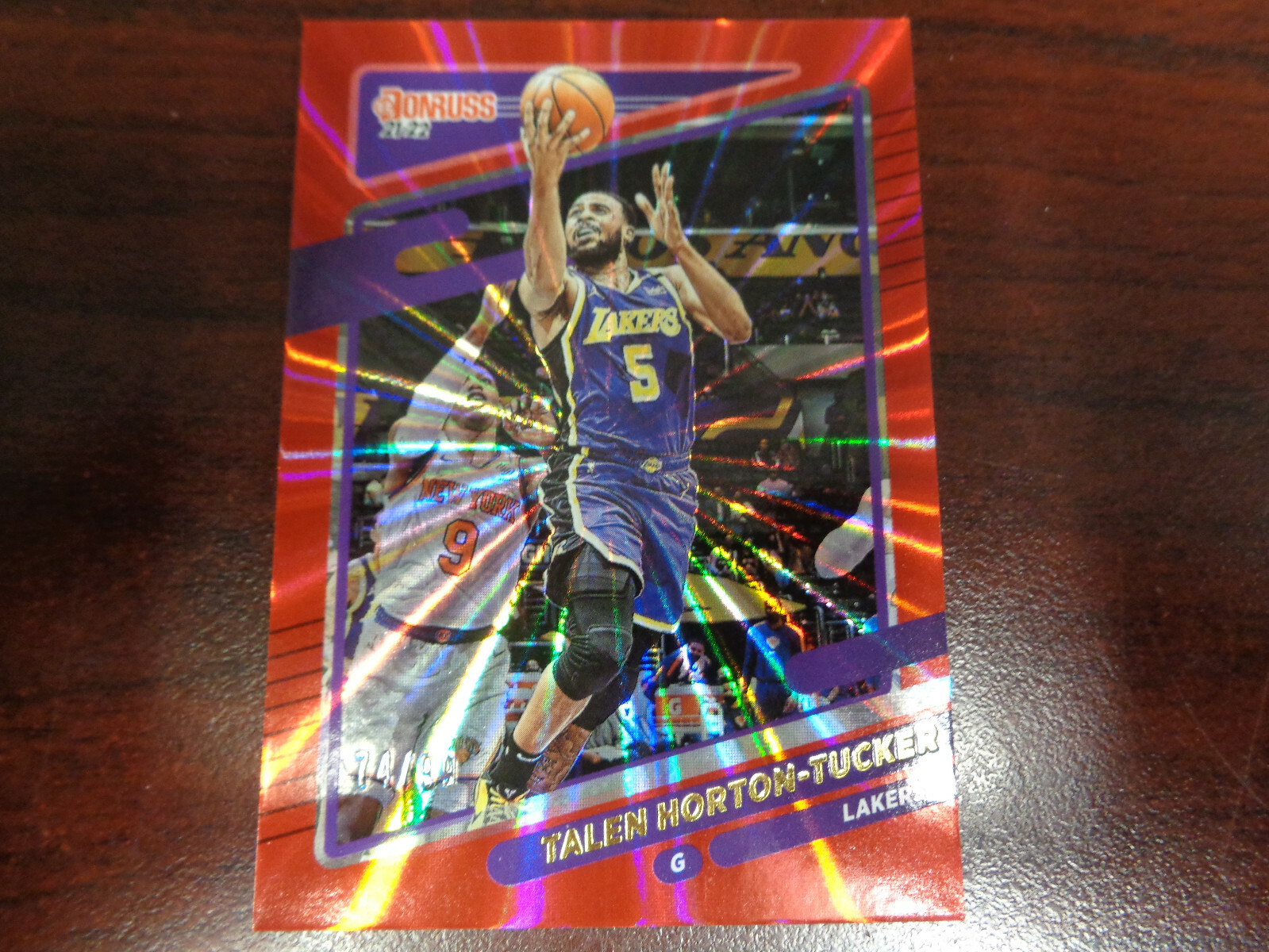 Talen Horton-Tucker 41枚まとめ売り　RC多数有 2021-22 Donruss Talen Horton-Tucker #'ed 74/99 RED Holo