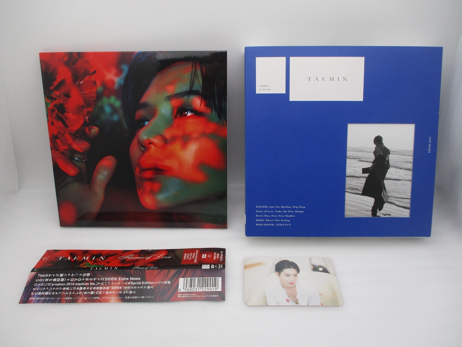 TAEMIN テミン flame of love CD トレカ FC限定盤 Flame of Love」FC限定盤 販売期間のご案内 - テミン