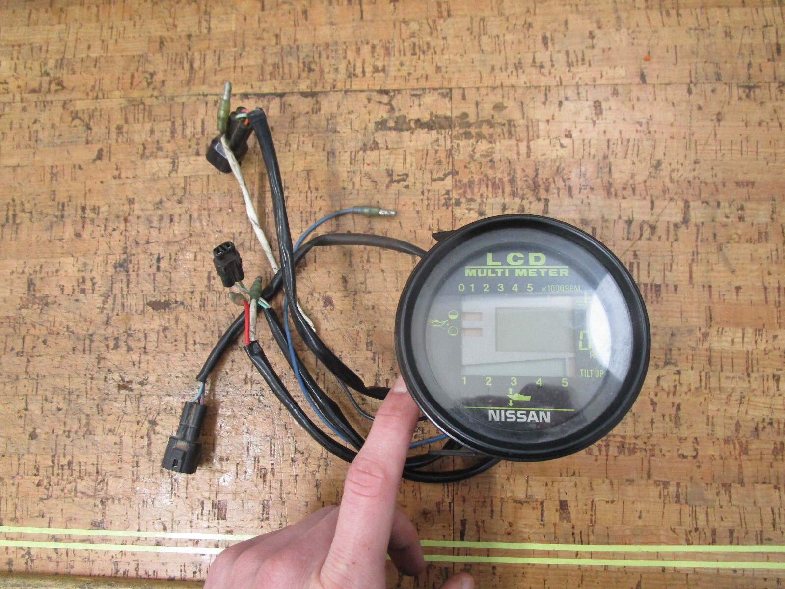 2008 Nissan Tohatsu LCD Multi Meter 3C7-72646-1 3C7-72640-0 2008 Nissan Tohatsu LCD Multi Meter 3C7-72646-1 3C7-72640-0
