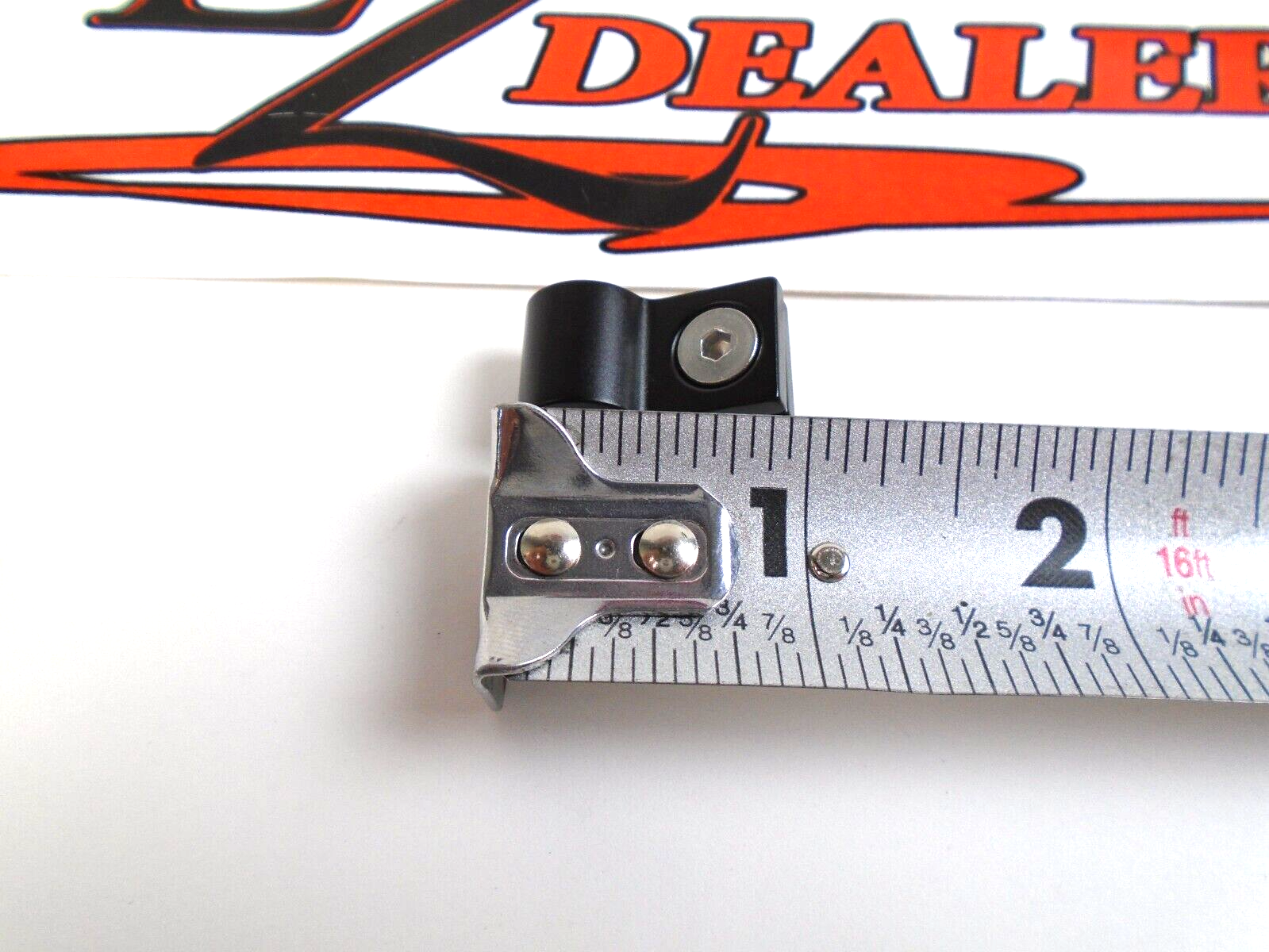 3/16" Brake Hard Line Mounting Clamps Black billet aluminum (Qty 6) Brake Lines