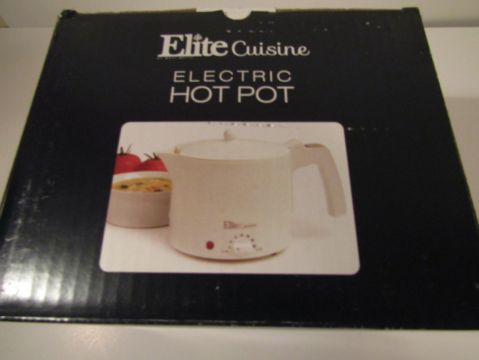 Elite Cuisine Electric Hotpot Open Box