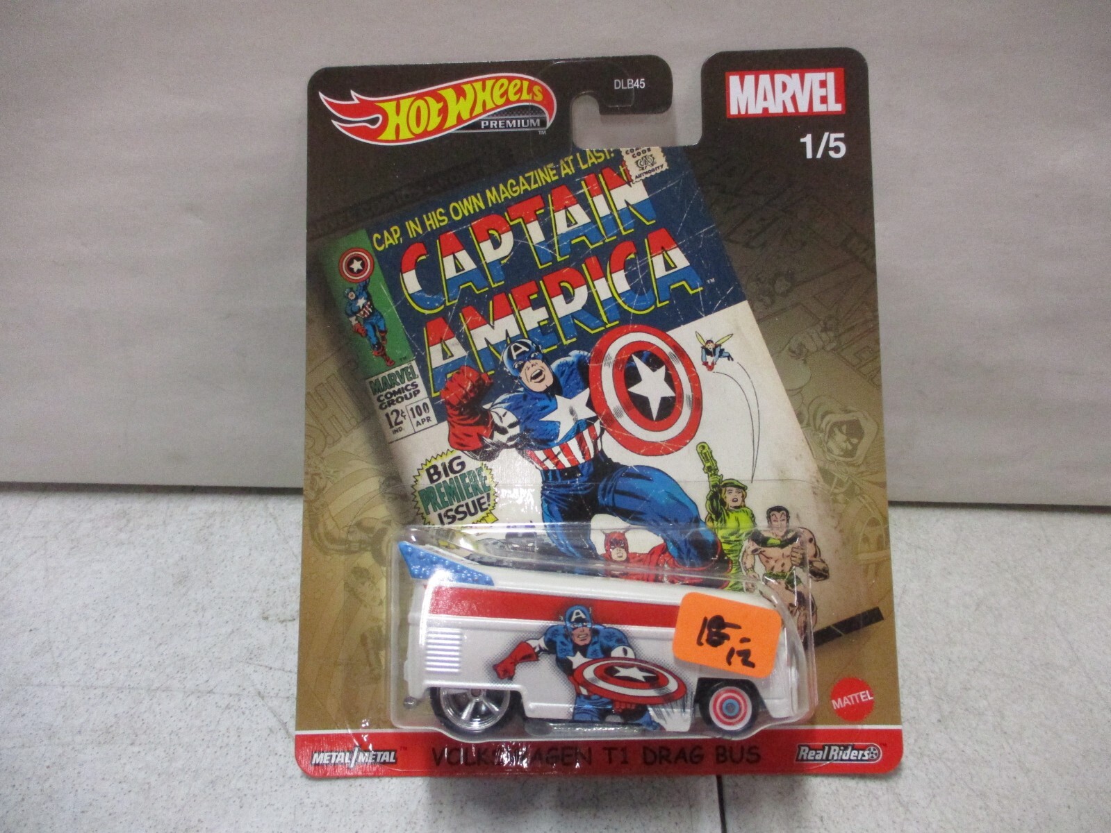 キャプテンアメリカ ホットウィール マーベル（共通商品2） ホットウィール キャプテン・アメリカAF