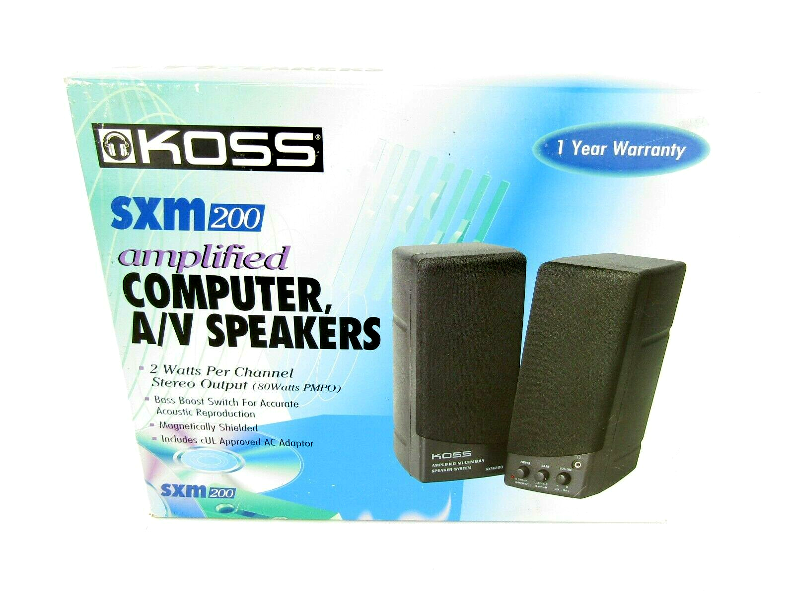 トップス nik kosmas kosmas.systems second skin Koss SXM 200 Amplified Computer Multimedia 80 Watt Speakers