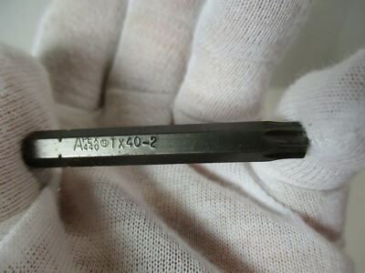 NEW - APEX TORX Bit # TX40 - 2,  1/4'' Hex x 2'' Lg Screwdriver, 440 Series, NOS