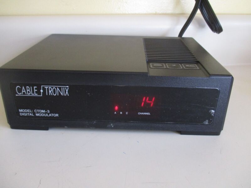 Cable Tronix Ctdm-3 Digital Modulator 