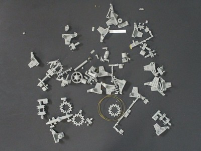 Dragon 1/35th Scale British Sherman Mk.III Sicily Spare Parts from Kit No. 6231
