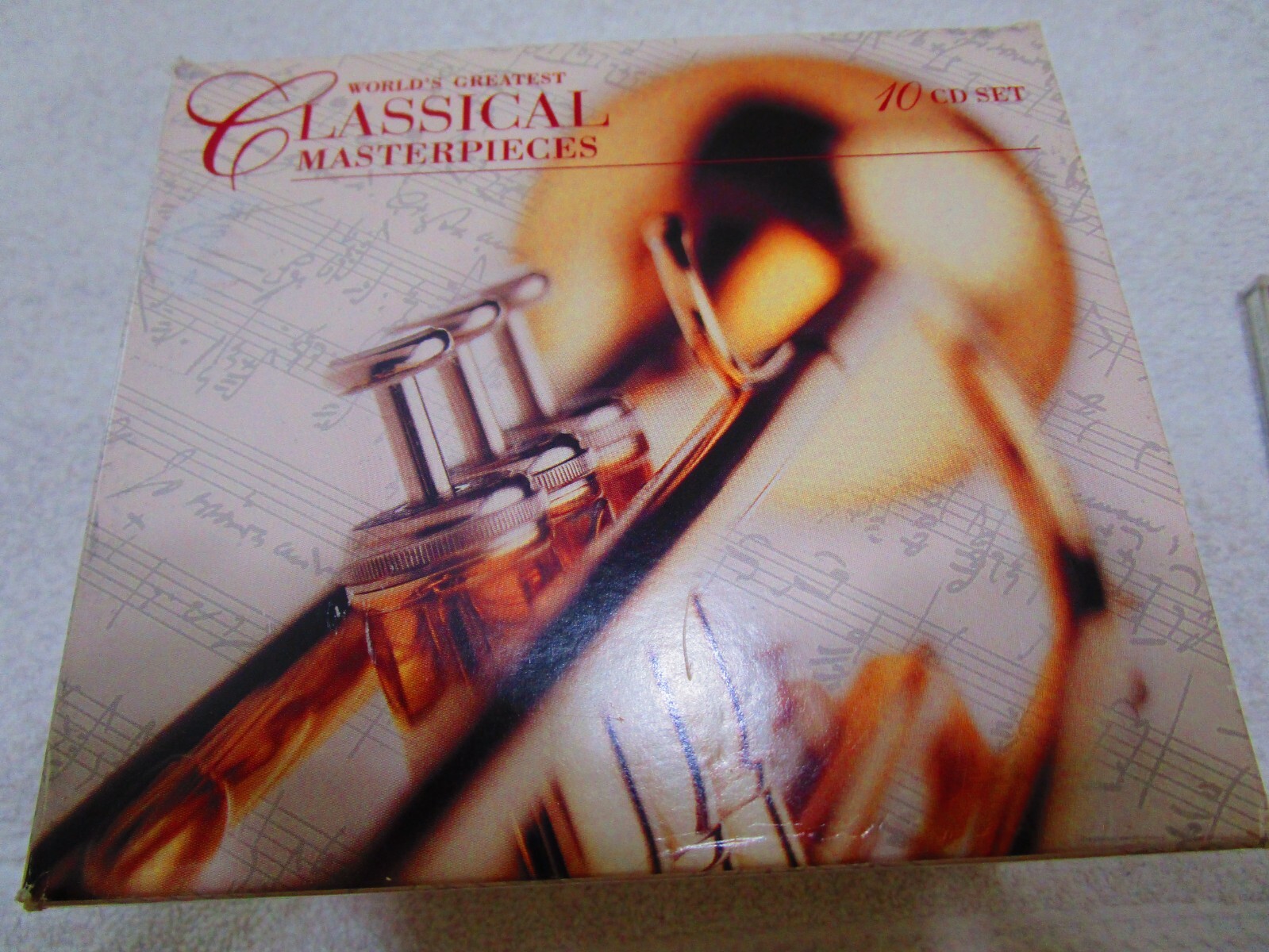 Worlds Greatest Classical Masterpieces CD (1998, 10 CD Box