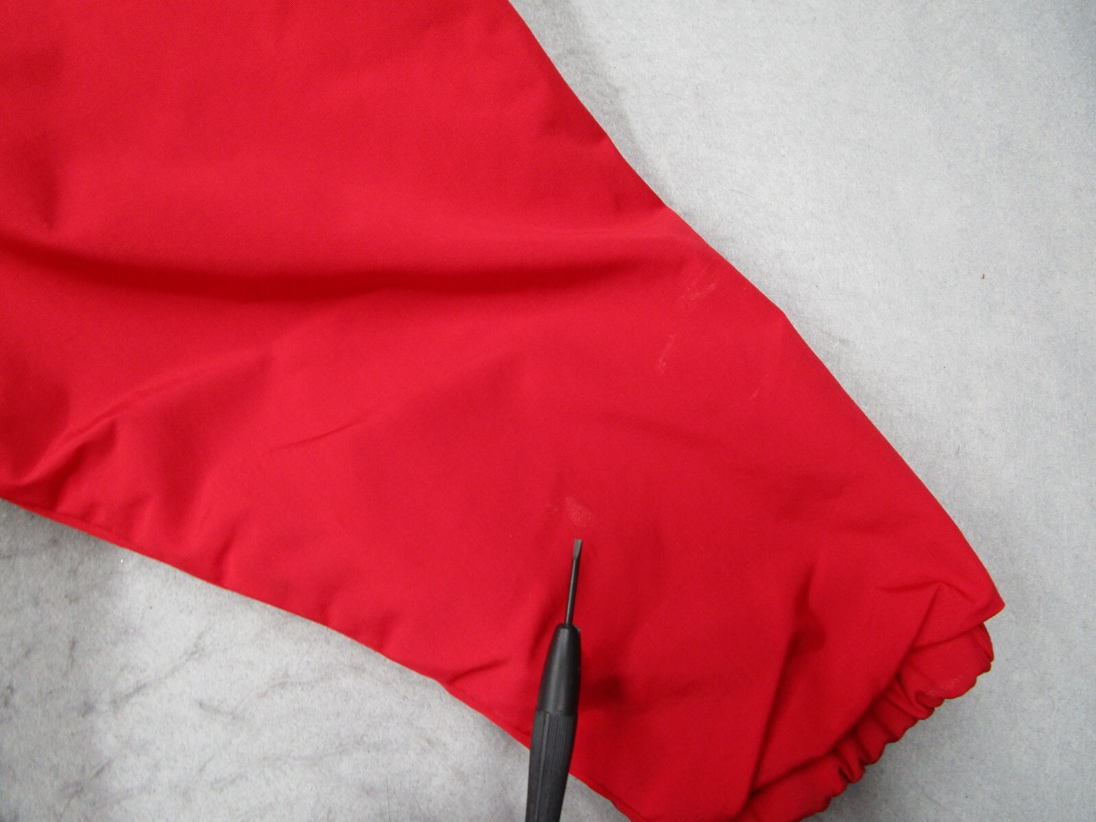 Vintage Roffe Jacket Womens Medium Red 1/4 Zip Eye of The Sky Made in USA Ski