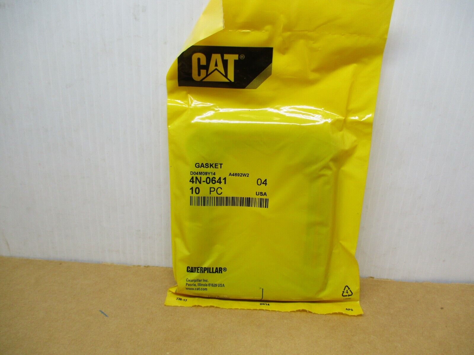 Cat 4N0641 GASKET CATERPILLAR 4N-0641 Pack of 10 | eBay