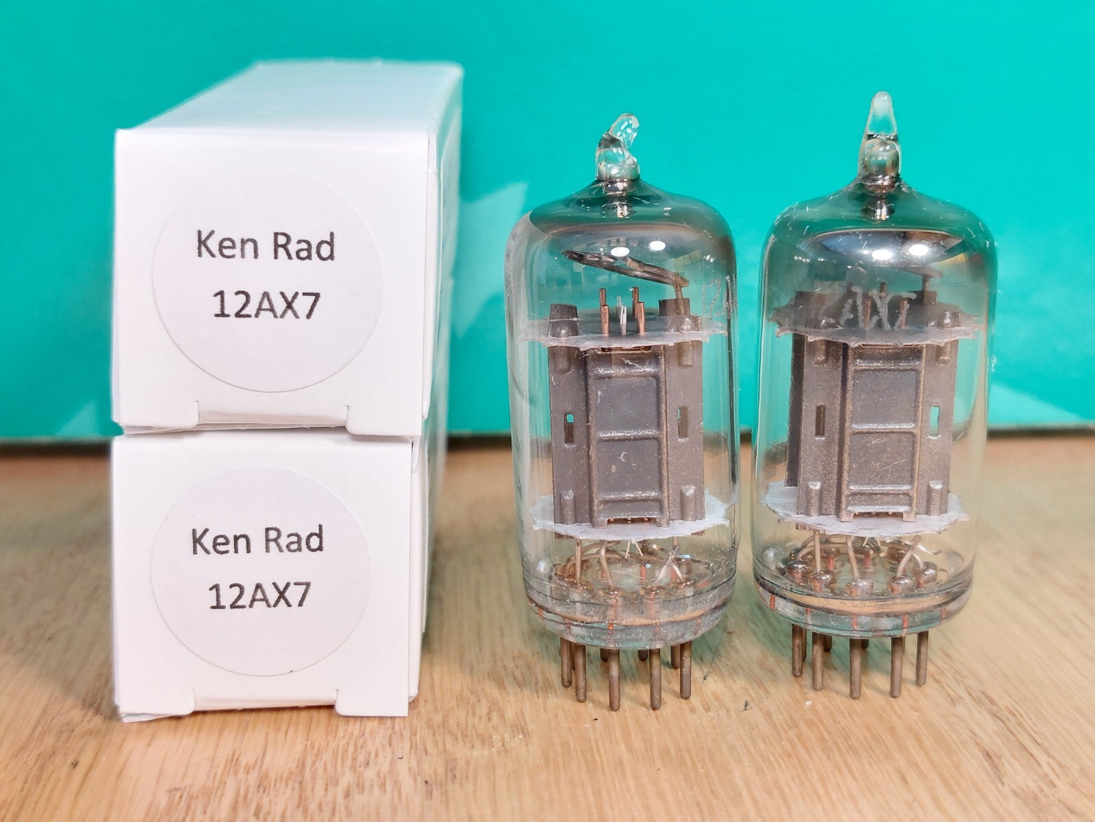 6本 AMPEREX アンペレクス 12AX7 ECC83 / ムラード 英国製 Amperex ECC83 / 12AX7, Used | TubeDepot.com