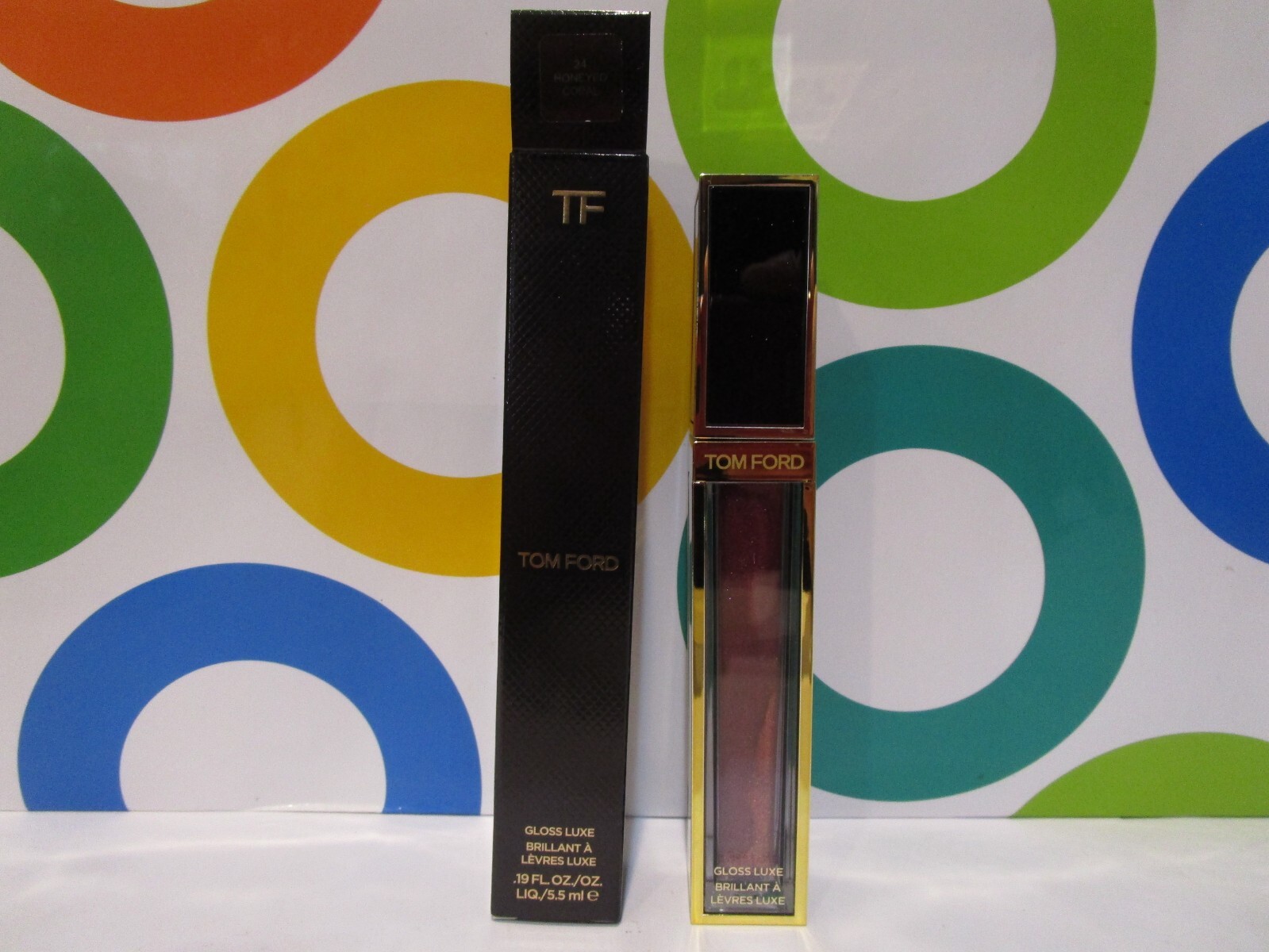 TOM FORD ~ TOM FORD GLOSS LUXE ~ # 24 HONEYED CORAL ~ .19 OZ | eBay