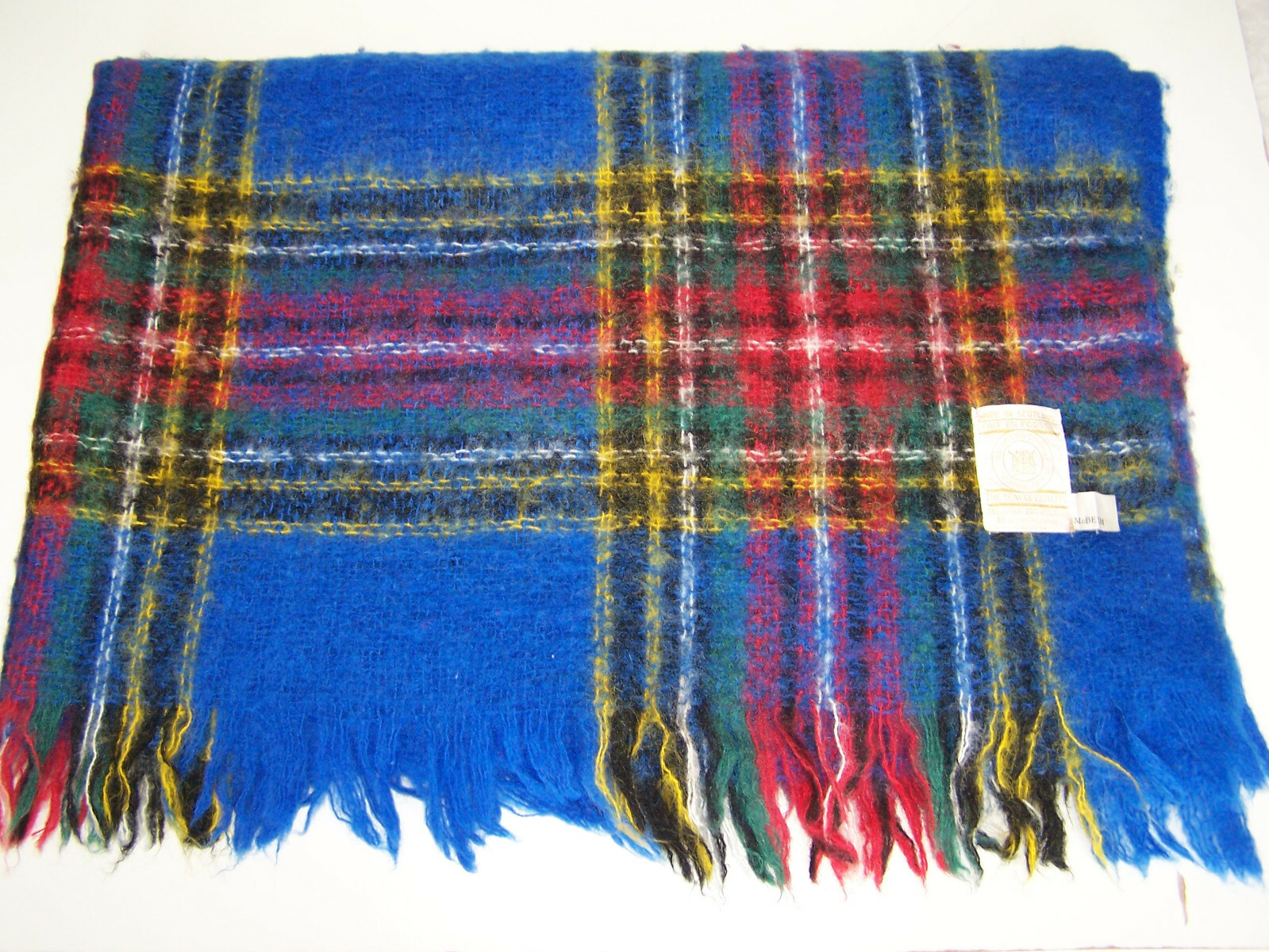 Hudson's Bay Mohair Blanket Made in Scotland - McBeth  70