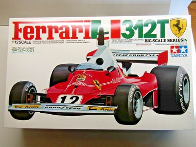 Tamiya Vintage 1:12 Big Scale Ferrari 312T Model Kit Lauda / Regazzoni