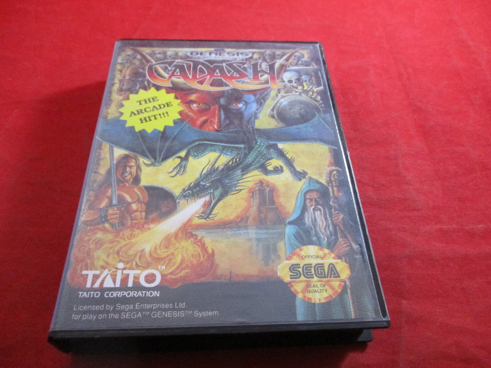 Cadash Sega Genesis Empty Box ONLY (no manual, game) | eBay