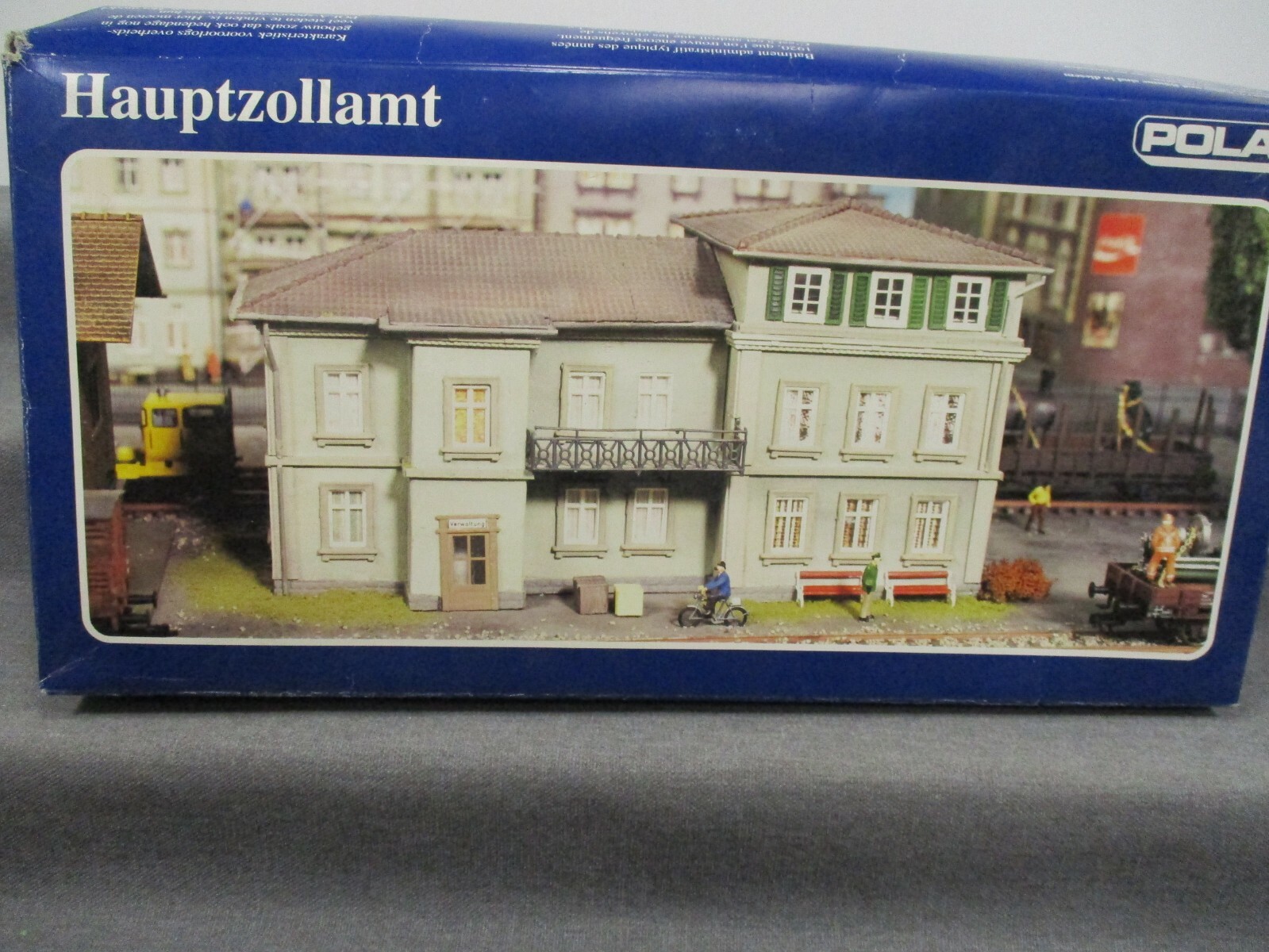 POLA H0 197 Bausatz ungebaut Stadtgebäude Hauptzollamt in OVP