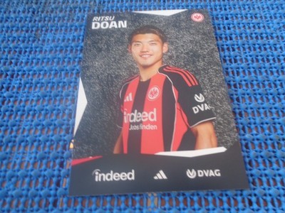 Ritsu Doan  Eintracht  Frankfurt Autogrammkarte  2025/26  25/  original signie