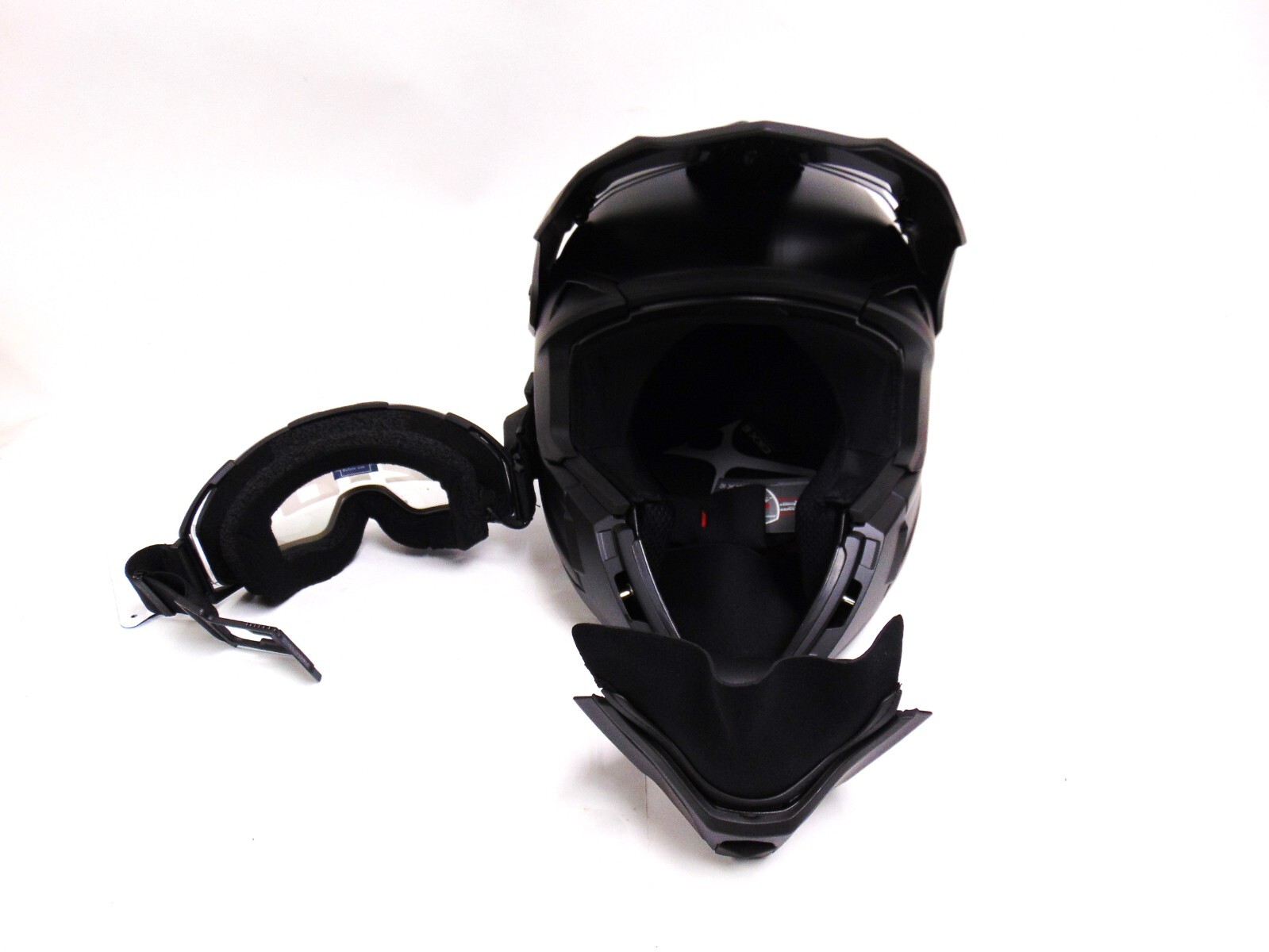 CKX Titan Original Black Matte Snowmobile Helmet Heated Goggles L XL 2X 3X 50916