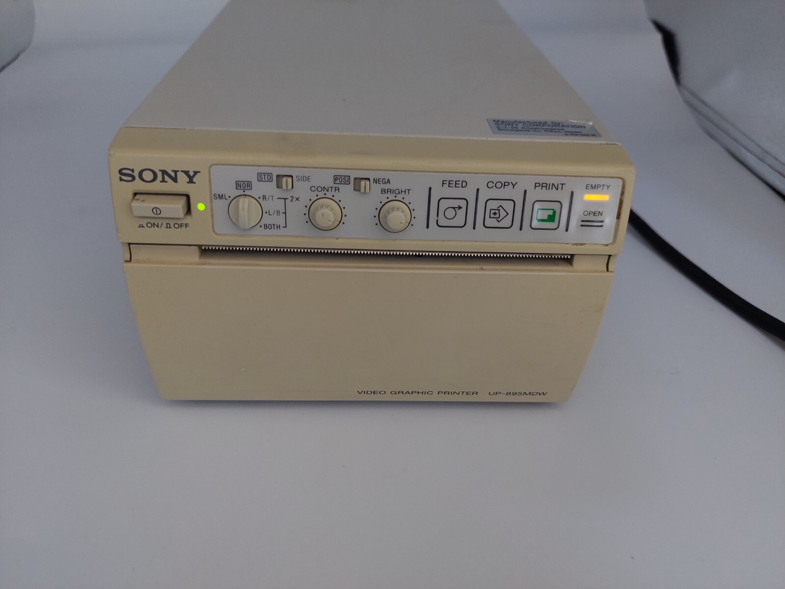 SONY UP-895 MDW VIDEO GRAPHIC PRINTER | eBay