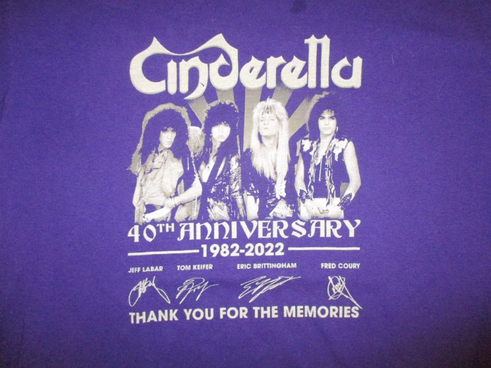 Cinderella band sales t shirt