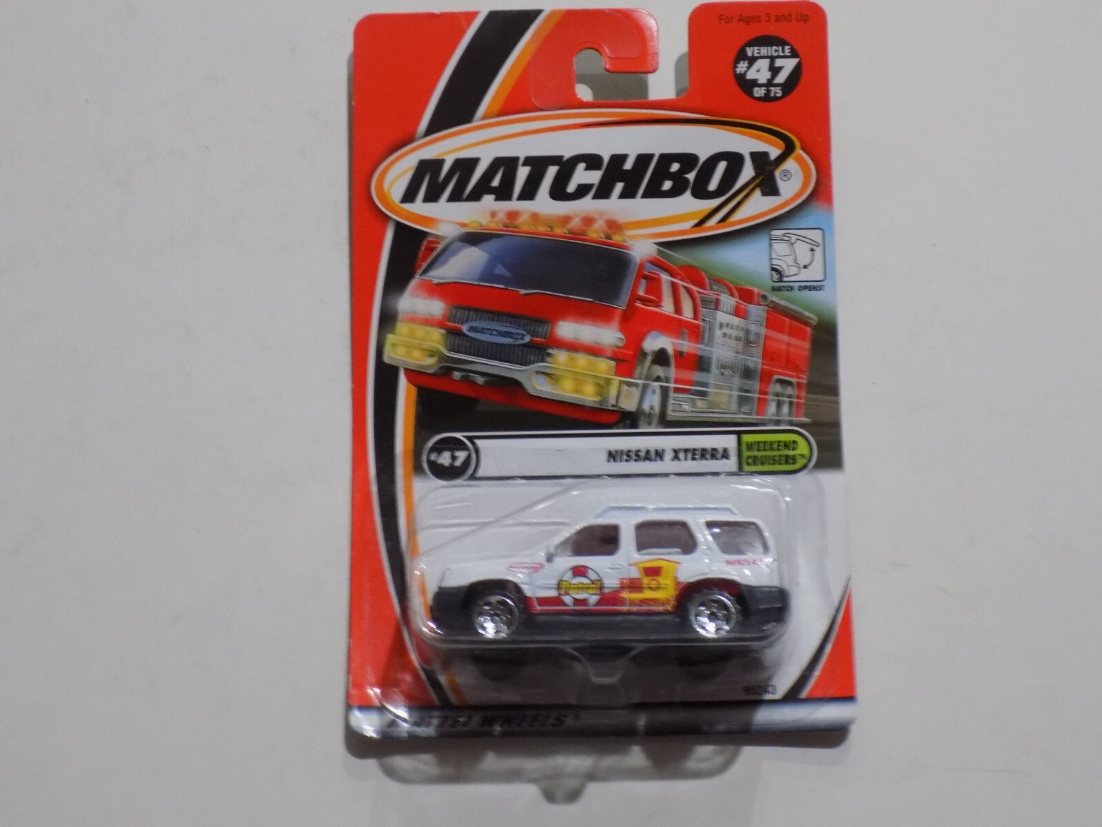 マッチボックス　47 Matchbox To the Rescue Nissan XTerra #47 New on Card | eBay