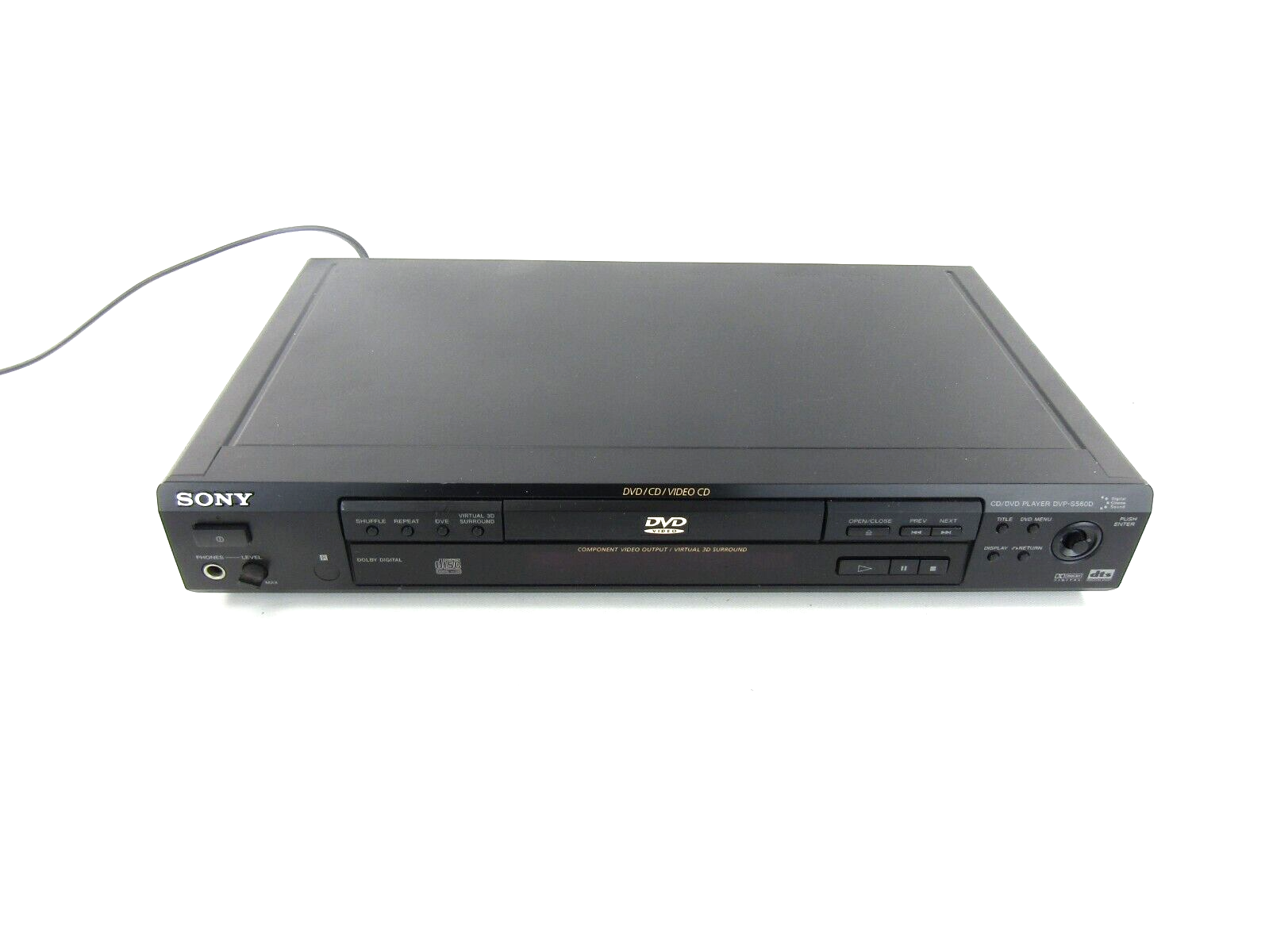 ★パナソニック　Panasonic ＤＶＤ／ＣＤプレーヤー DVD-RV20 Panasonic DVD-RV20 DVD/CD VIDEO/CD Player w/ Remote Control