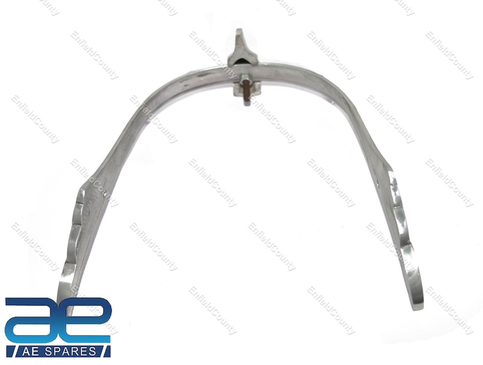 Vespa Scooter Front Mudguard Fender Alloy Polished Vbb Bumper  