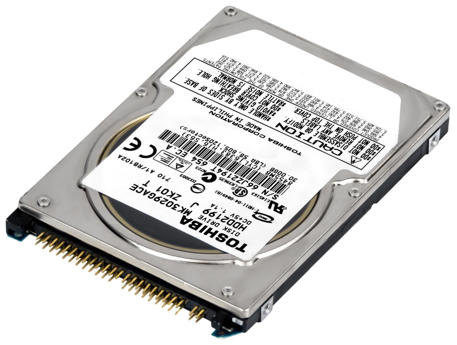 Hard Drive Toshiba MK3029GACE 30GB 4200RPM 8MB IDE ATA HDD2199 2.5 Hard Drive Toshiba MK3029GACE 30GB 4200RPM 8MB IDE ATA HDD2199 2.5