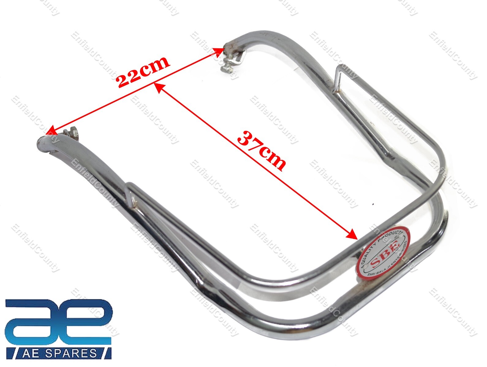 Front Mudguard Bumper Steel Chrome Plated Bajaj Chetak Scooter 