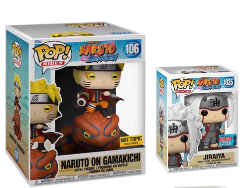 Funko Pop Naruto Jiraiya Popsicle NYCC Fall Con Exclusive