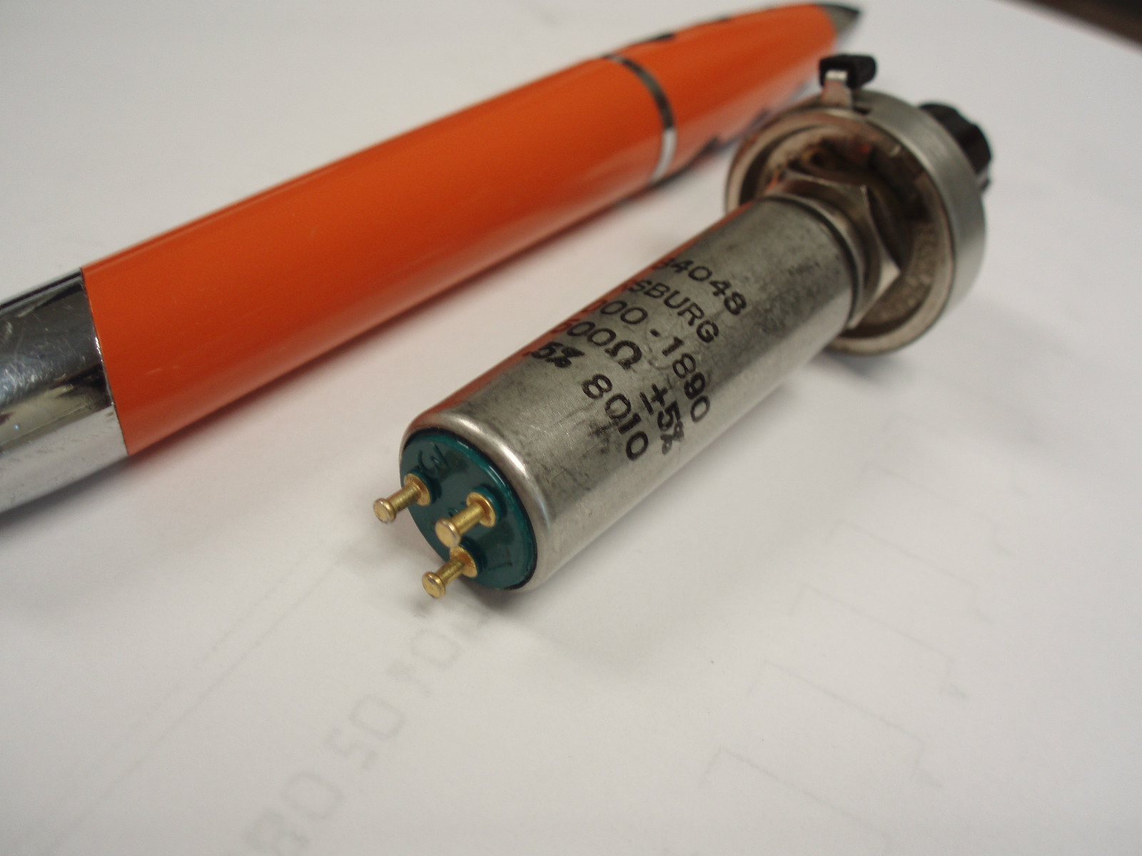 POTENTIOMETER & DIAL ASSY. VERNITRON 2500 OHMS 10 TURN 0.5 LIN. PANEL MOUNT eBay