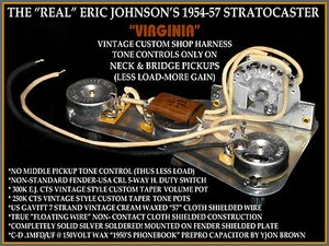 Fender Eric Johnson Wiring Diagram