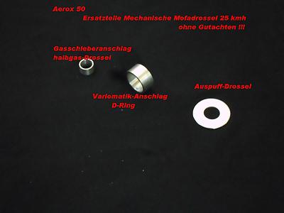 Yamaha Aerox 50  "Ersatzteile Mofadrossel 25 kmh"