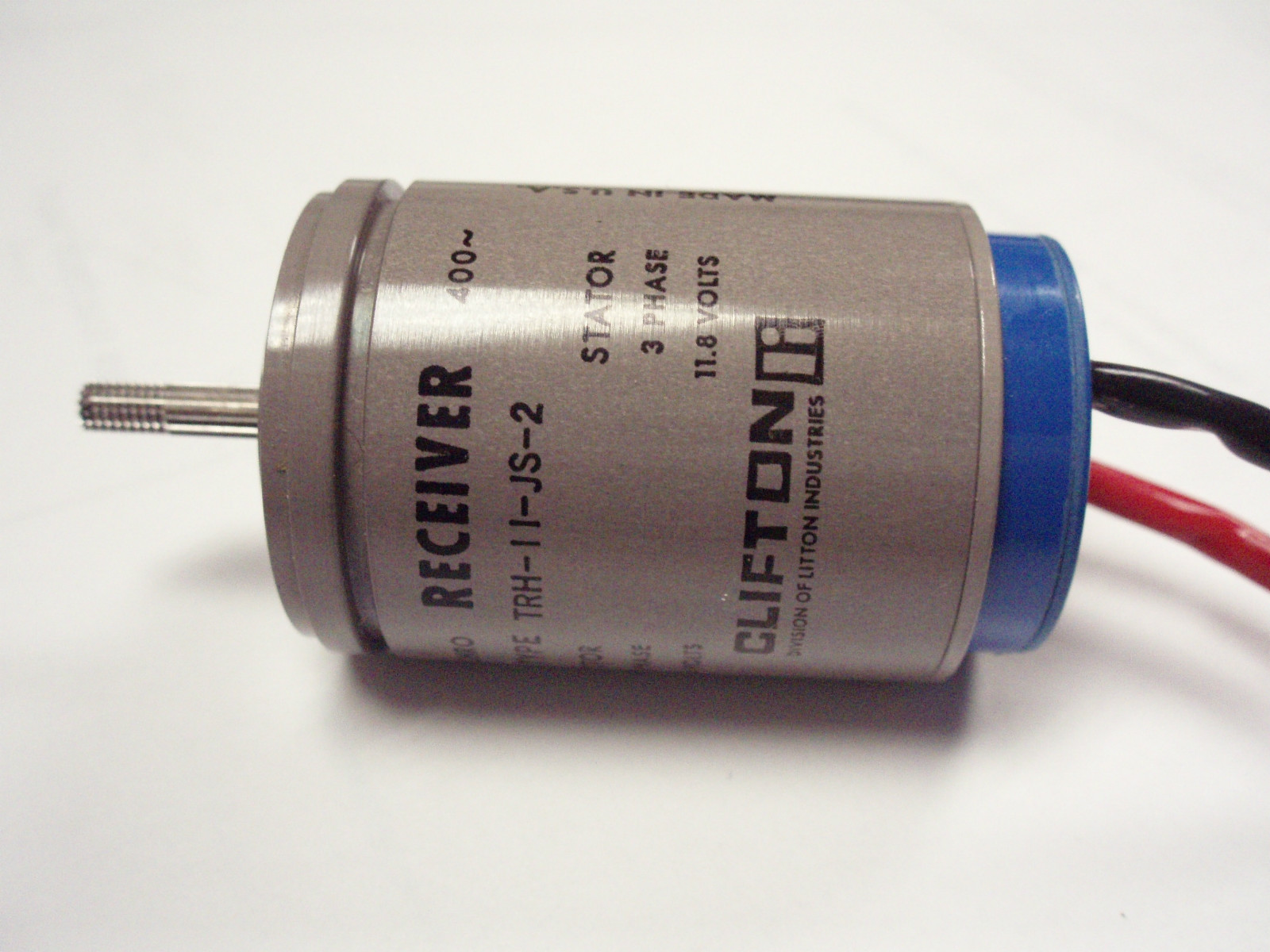 SYNCHRO RECEIVER TYPE TRH11JS2 26VAC/11.8VAC 400HZ. MFG. CLIFTON