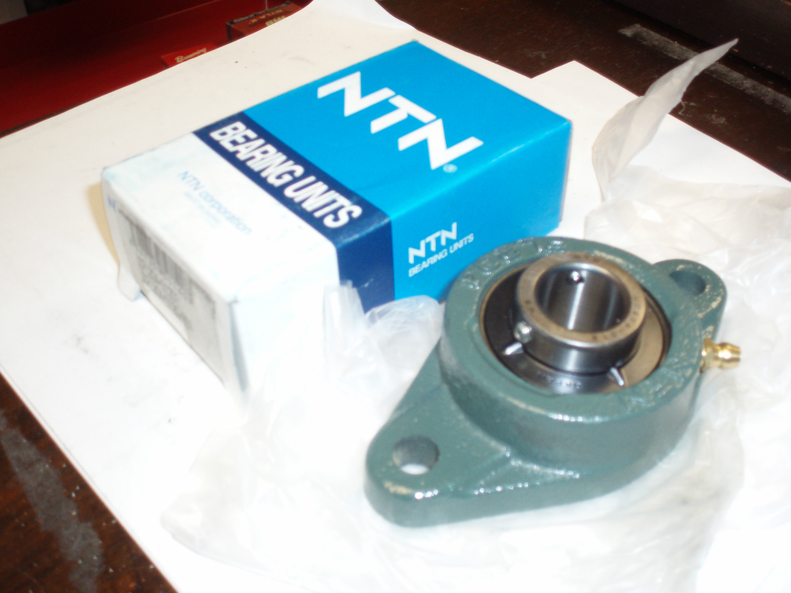 NTN MOUNTED BEARING UNIT FL204 UCFL204012D1 3/4" BORE SET SCREW eBay
