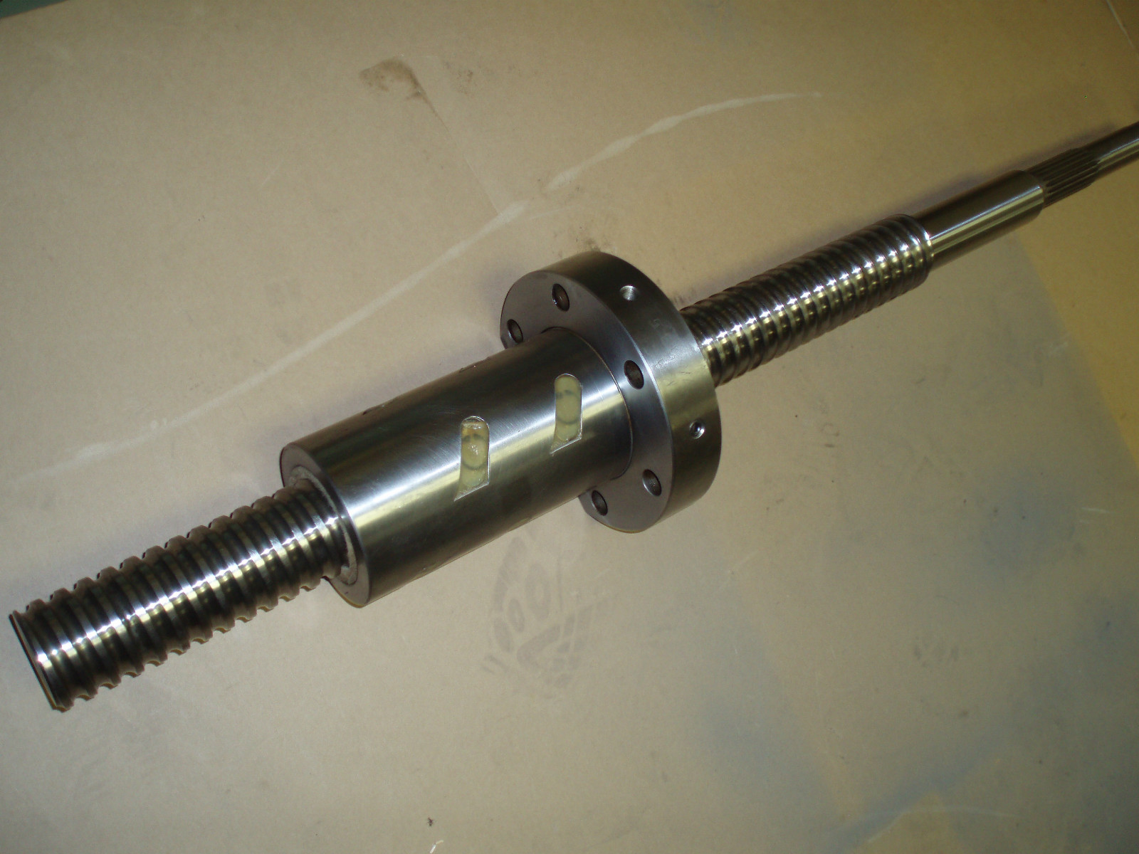 PRECISION BALL SCREW (1 meter) 393/8" LONG X 2.2" DIA. TRAVEL 17" eBay